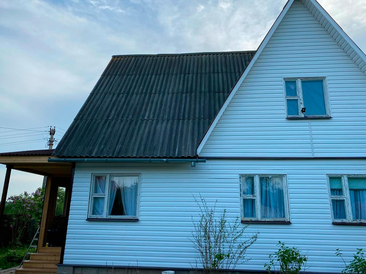 Покраска крыши дома цена за квадратный